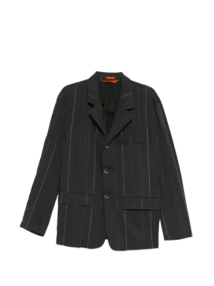 Rier peak-lapel single-breasted Jacket | Grey | FARFETCH PH