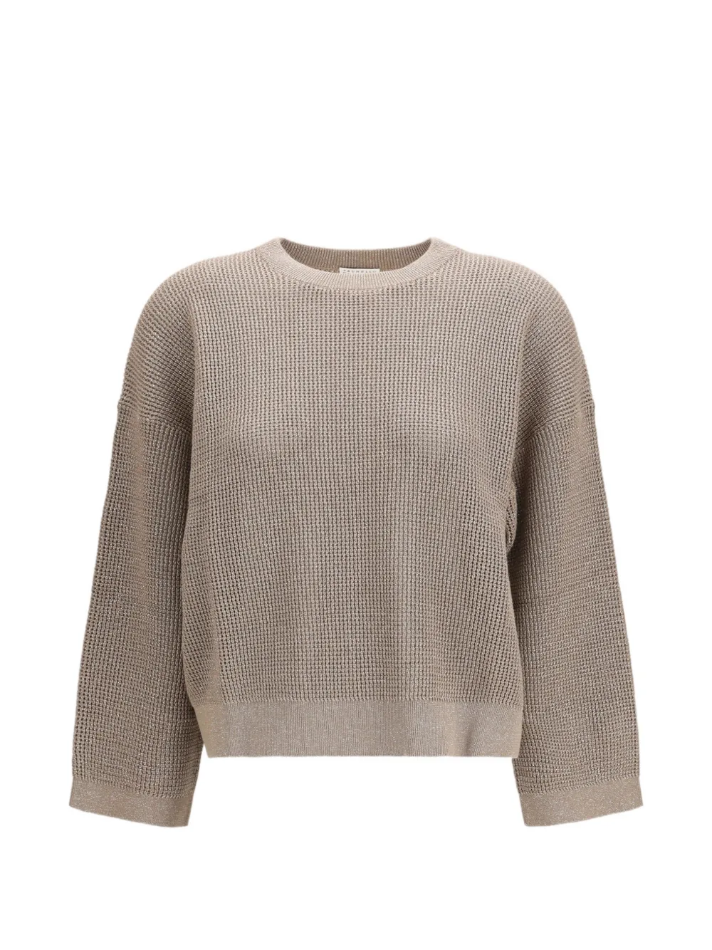 Brunello Cucinelli crew-neck sweater - Toni neutri