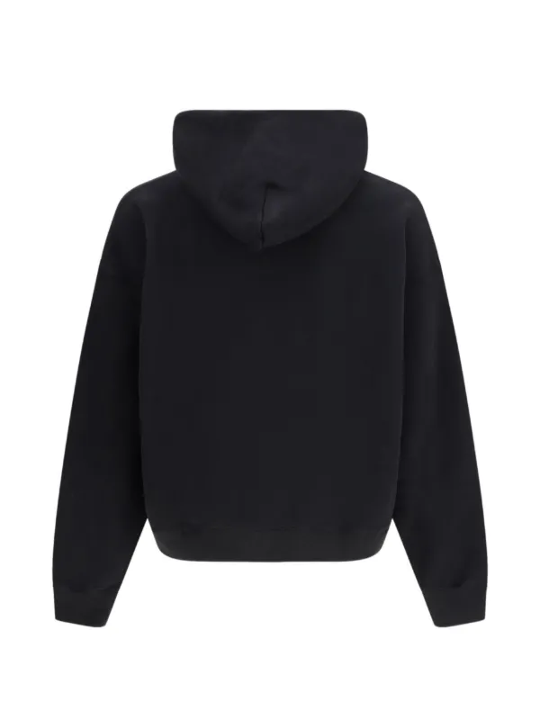 Off-White Big Bookish Skate Hooded Sweatshirt in Black