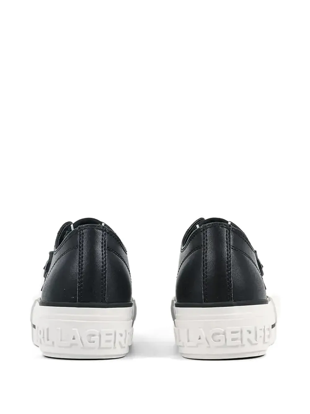 Karl Lagerfeld Kampus Max sneakers met plateauzool Zwart