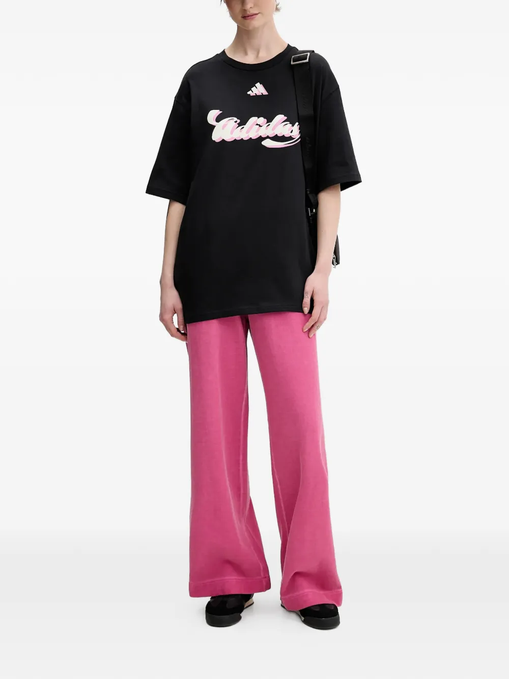 Karl Lagerfeld Jeans Broek met elastische taille Roze