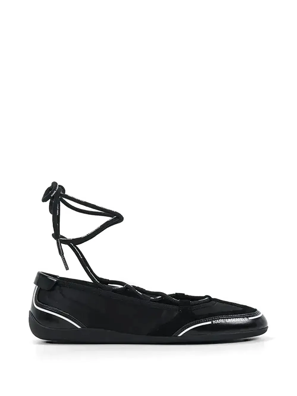 Karl Lagerfeld Altia ballet flats - Nero