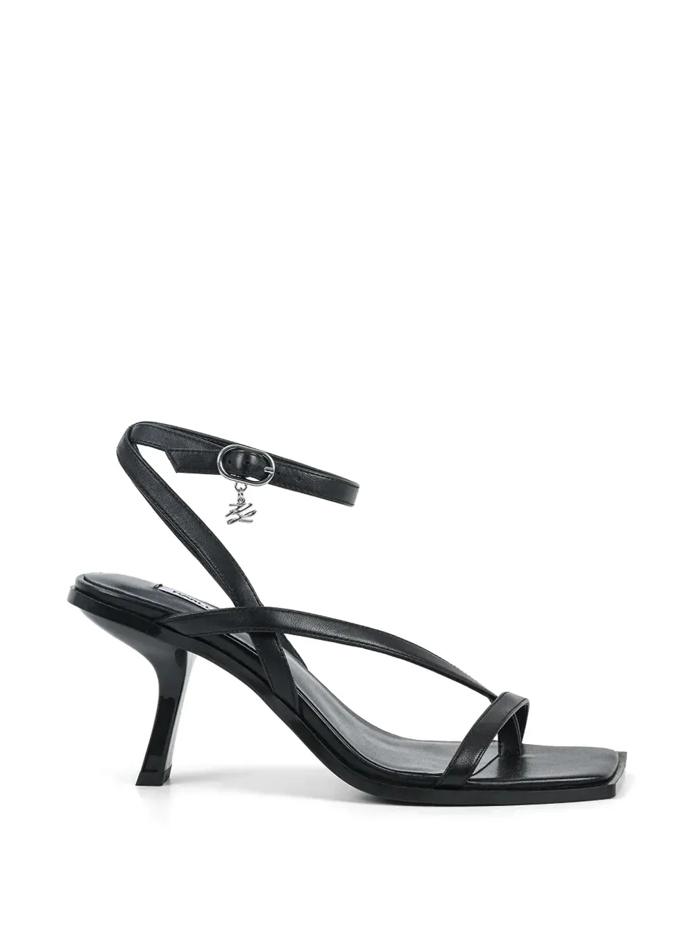 Karl Lagerfeld ankle strap sandals - Nero