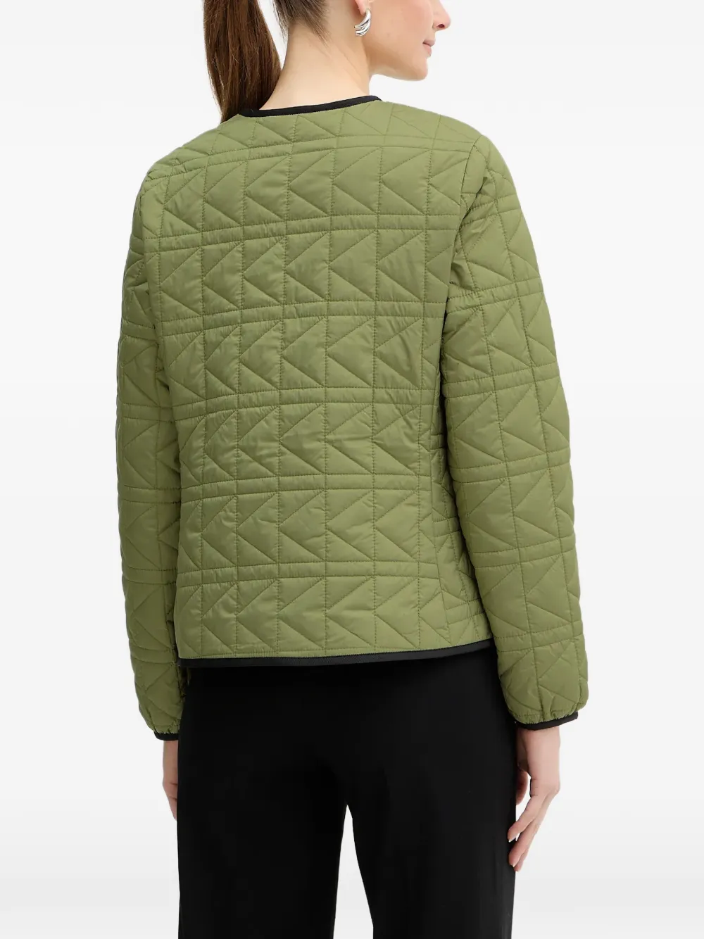  Karl Lagerfeld Quilted Jacket - Green 