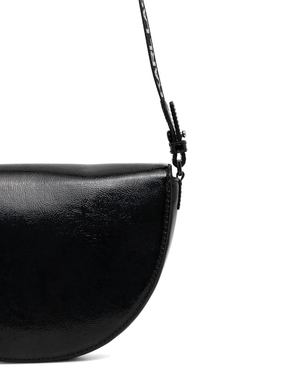  Karl Lagerfeld Jeans Logo Strap Satchel - Black 