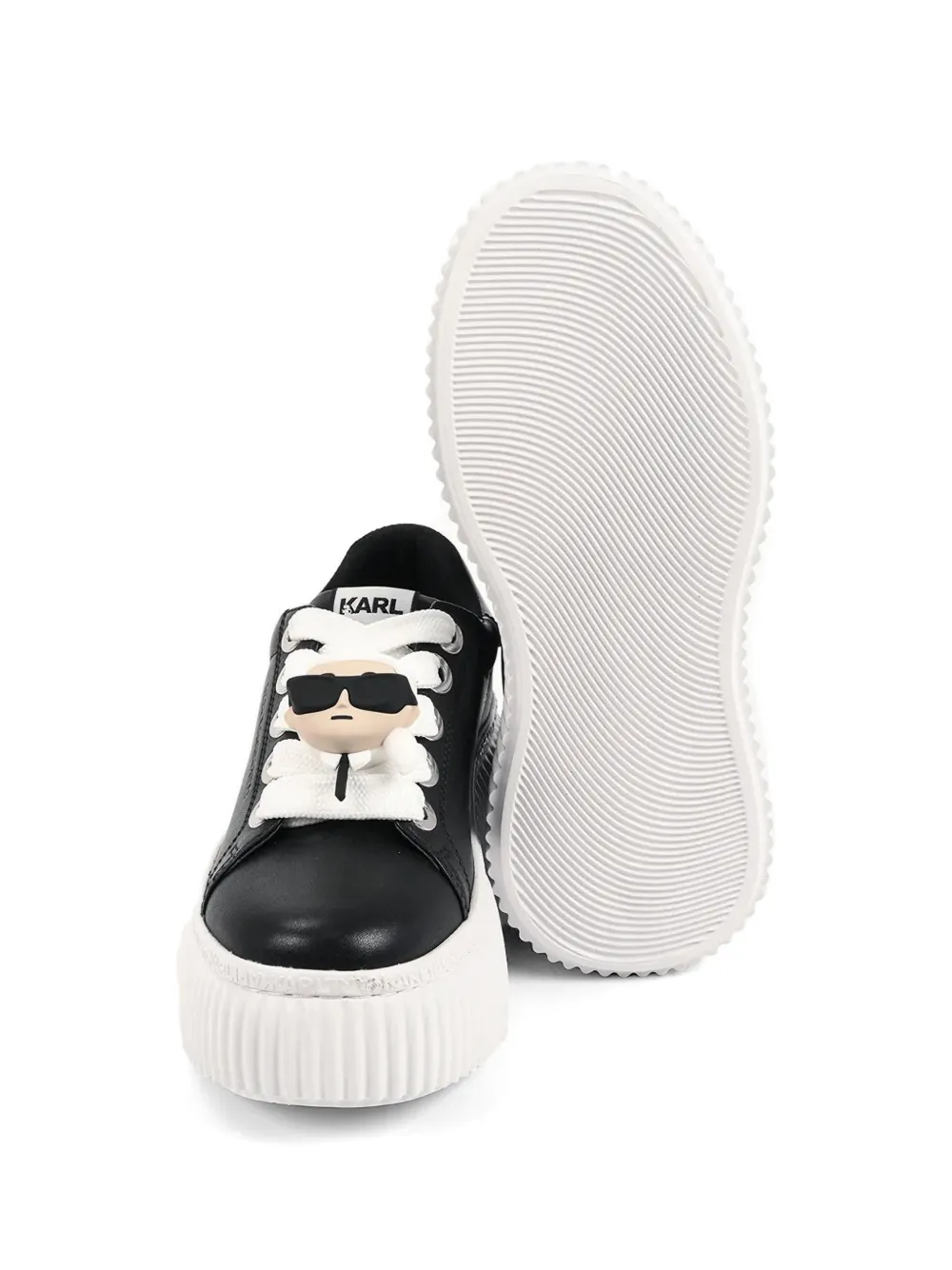 Karl Lagerfeld Sneakers met applicatie Zwart
