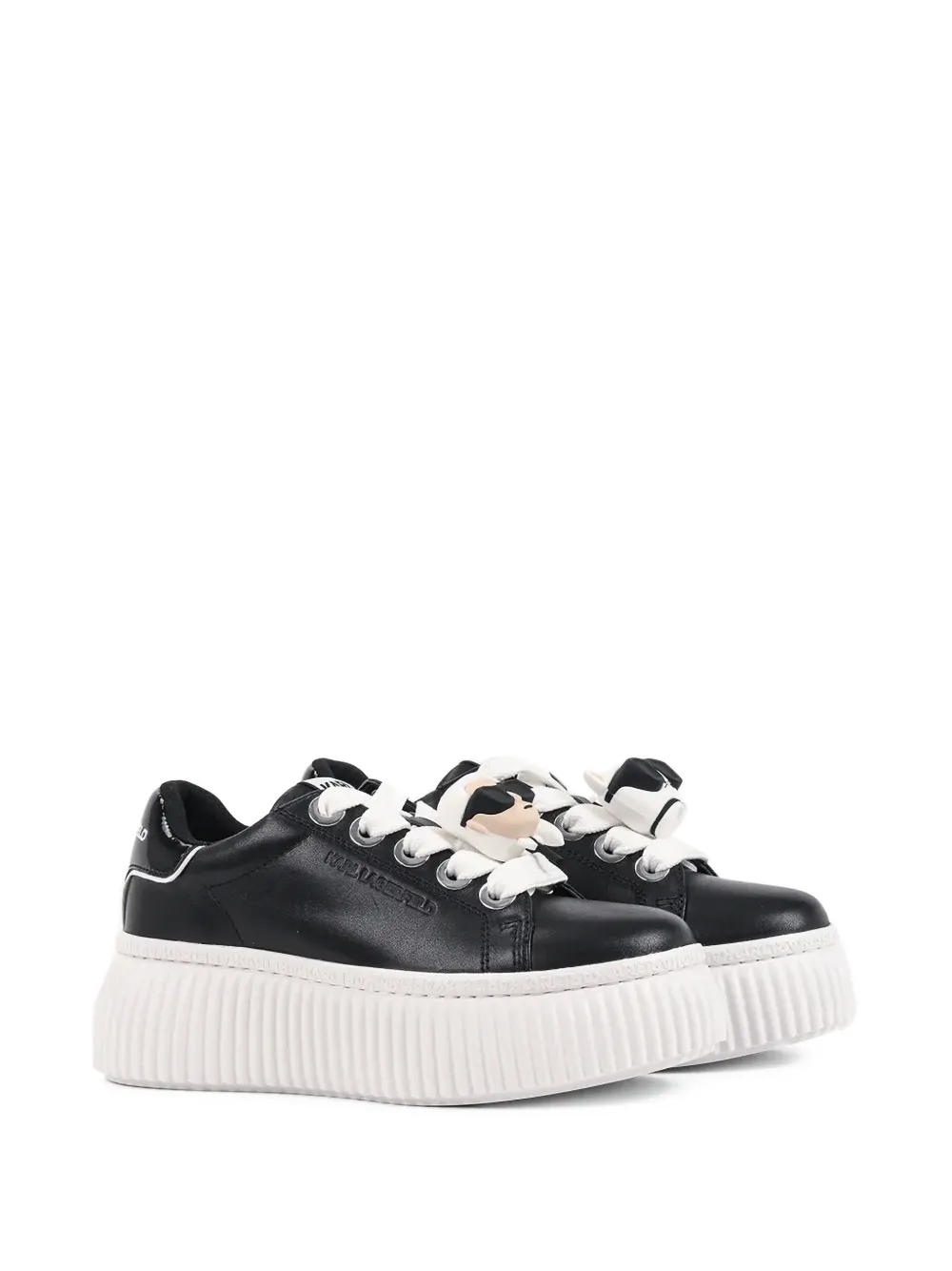 Karl Lagerfeld Sneakers met applicatie Zwart