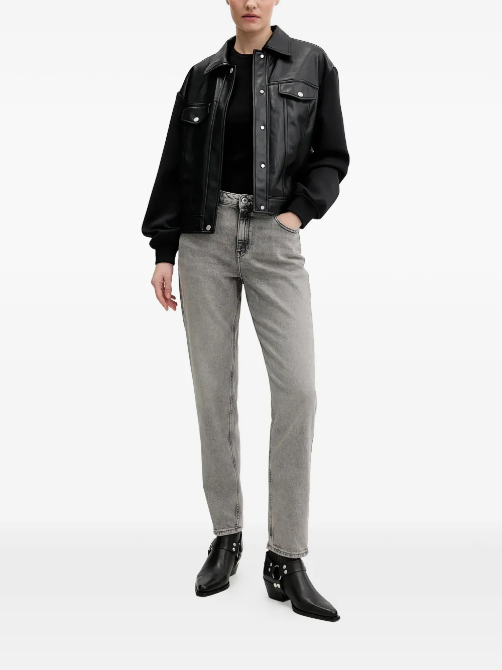 Karl Lagerfeld Jeans Straight jeans Grijs