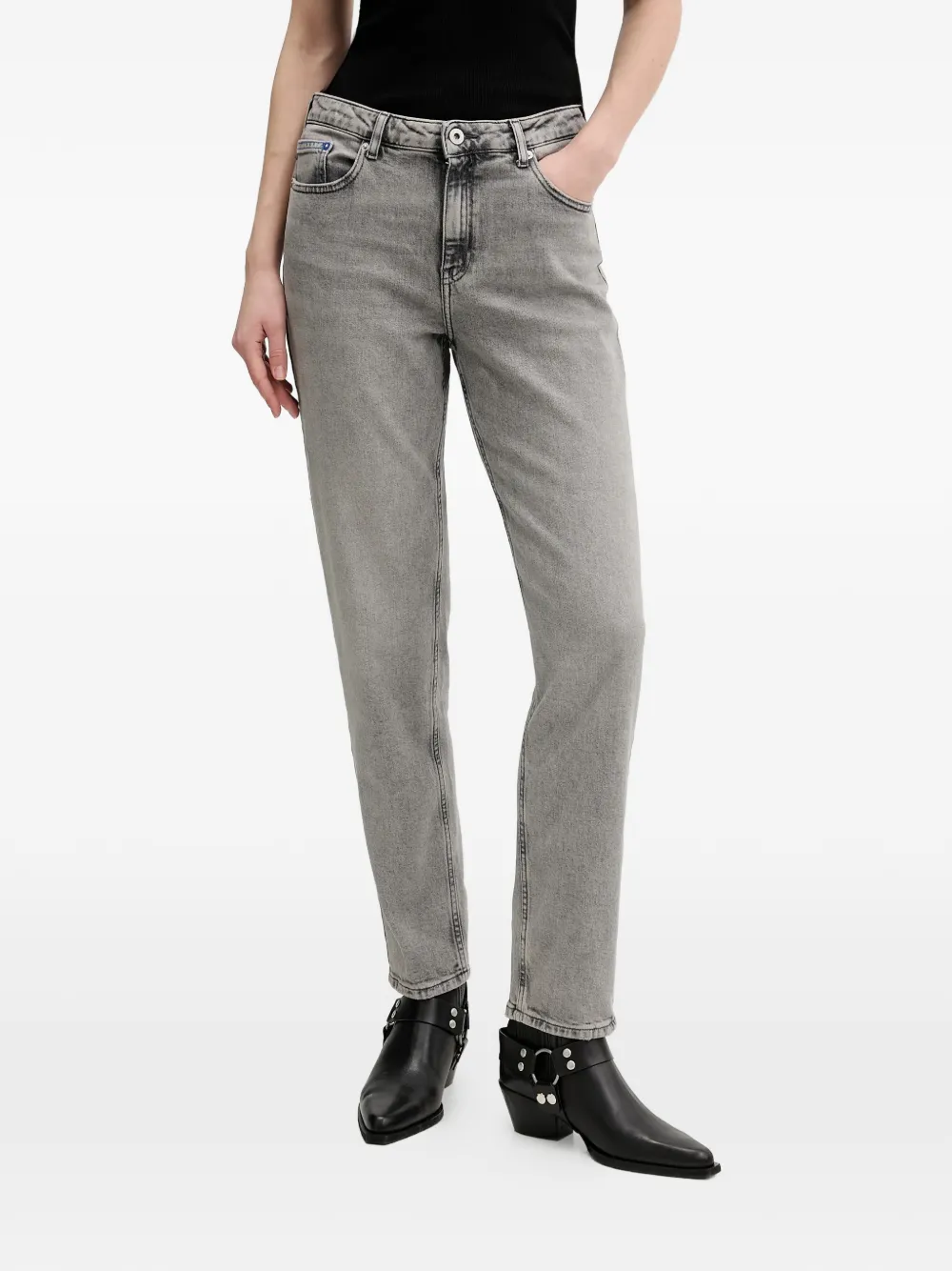 Karl Lagerfeld Jeans straight jeans - Grigio