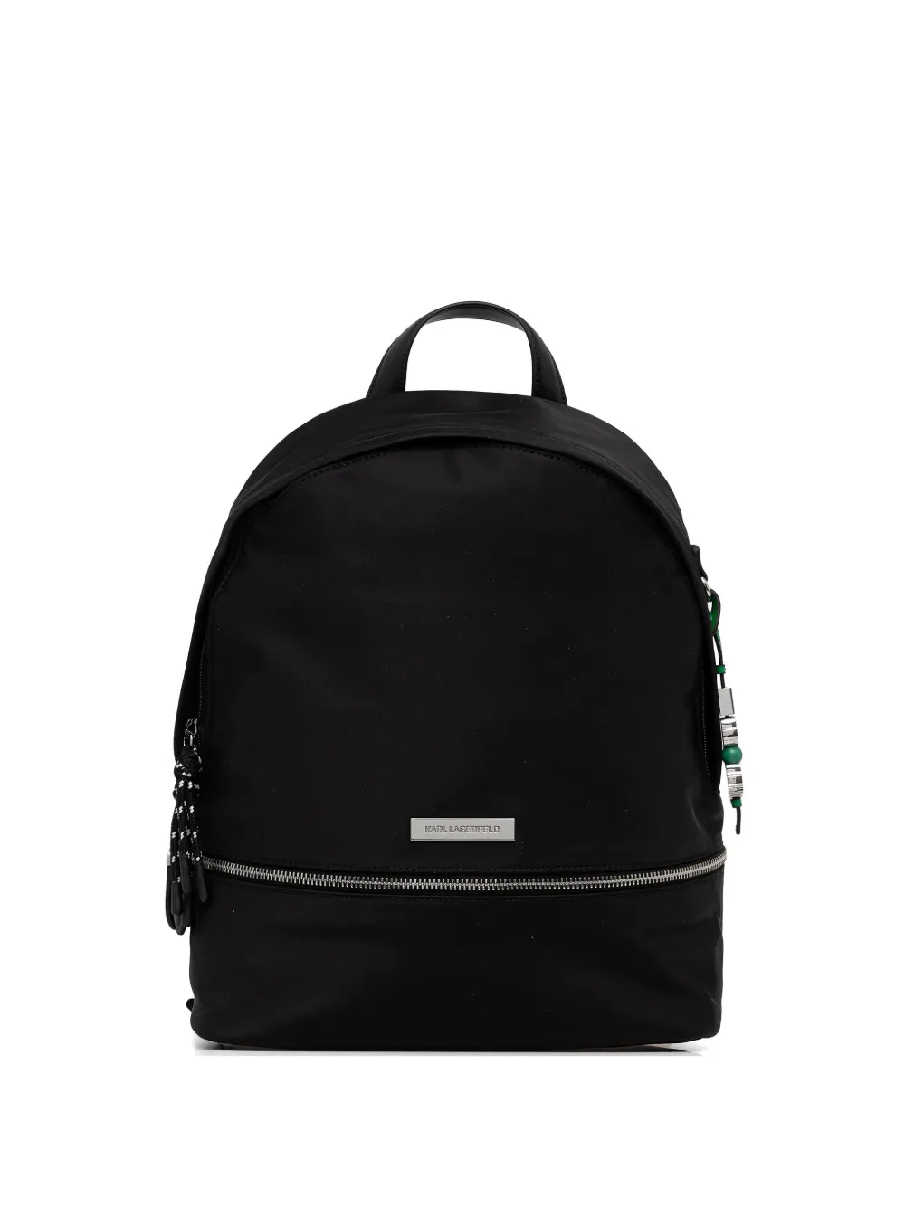 Karl Lagerfeld charm-detail backpack - Nero