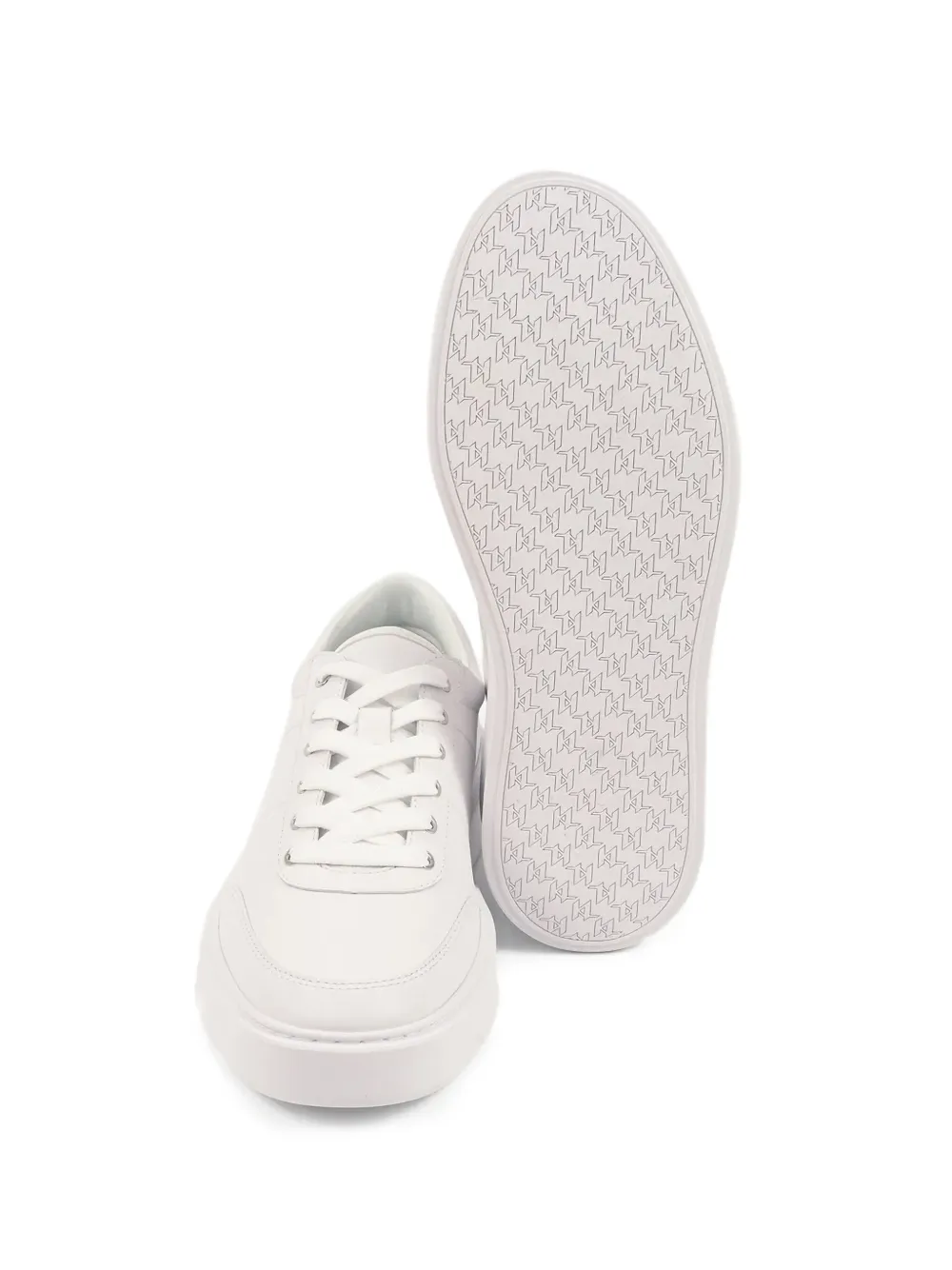 Karl Lagerfeld Flint II high-top sneakers Wit