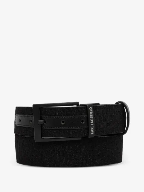 Karl Lagerfeld logo-detail belt