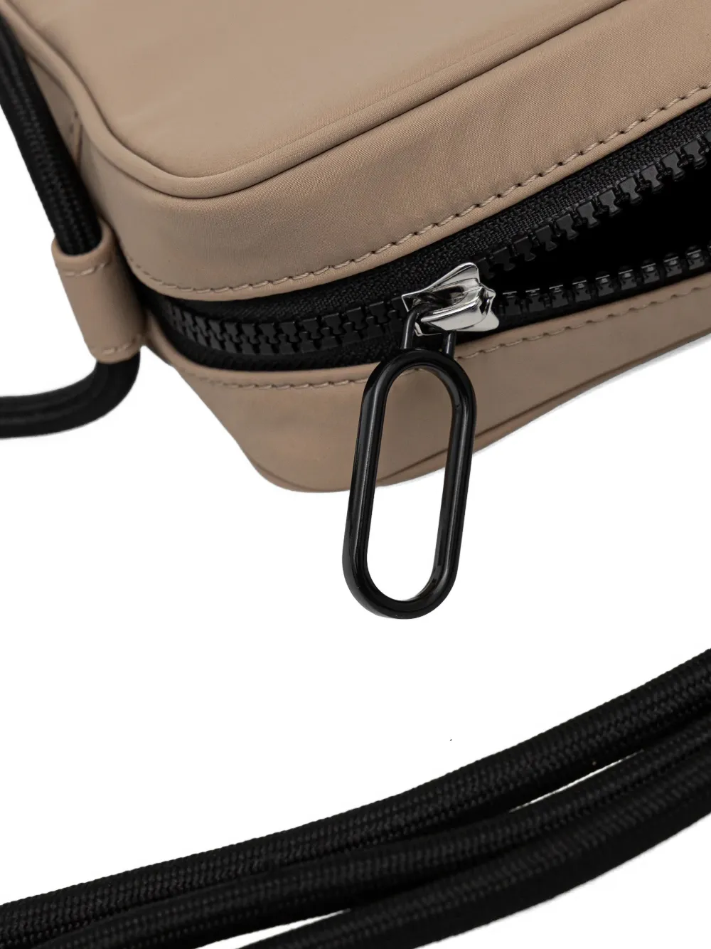 Karl Lagerfeld Jeans Heuptas met logoplakkaat Beige