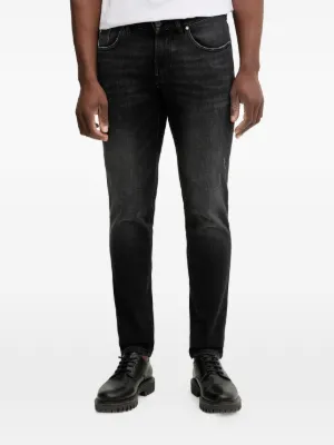 新品タグ付✨❤️アルマーニエクスチェンジ❤️ダメージスキニーブラックデニム 26 黒 Armani Exchange スキニージーンズ | ブラック | FARFETCH JP