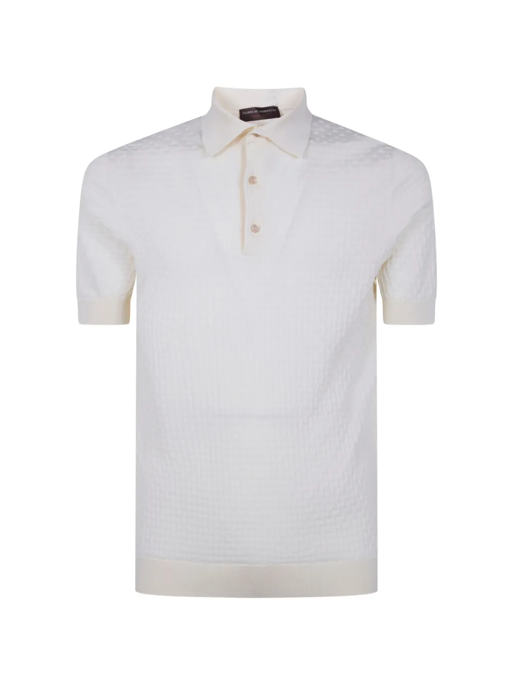 Filippo De Laurentiis textured polo shirt - Toni neutri