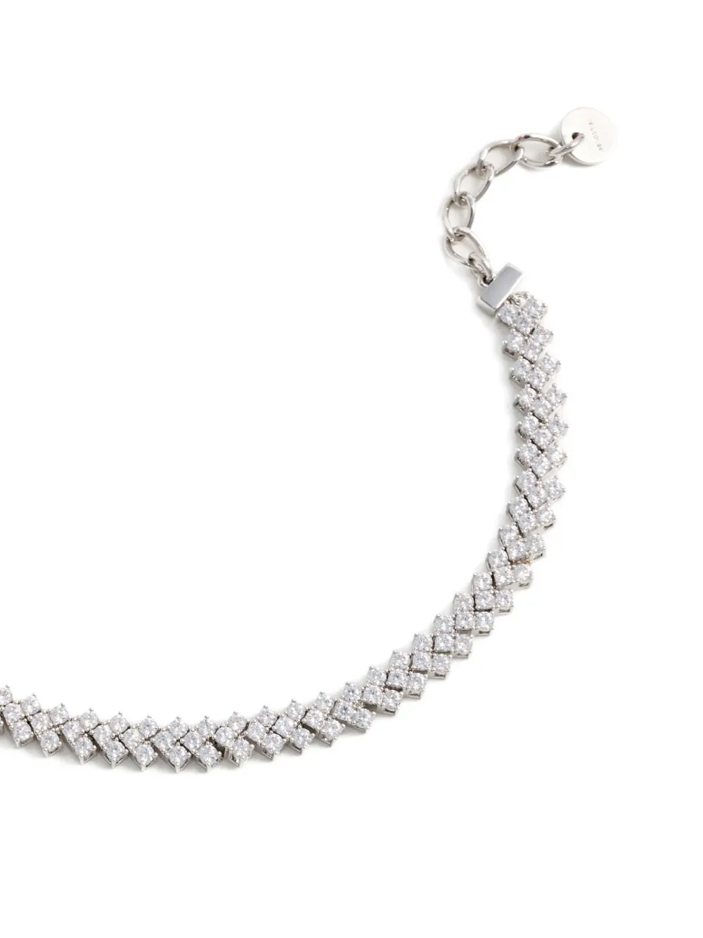  Self-portrait Embellished Bracelet - Silver 