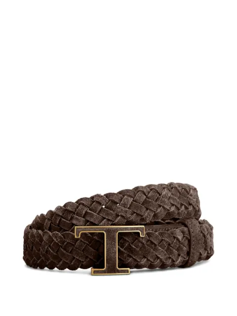 Tod's suede belt
