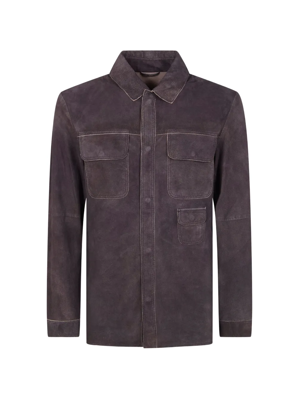 Giorgio Brato flap-pocket shirt - Viola