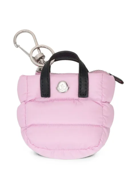 Moncler Caradoc quilted keyring