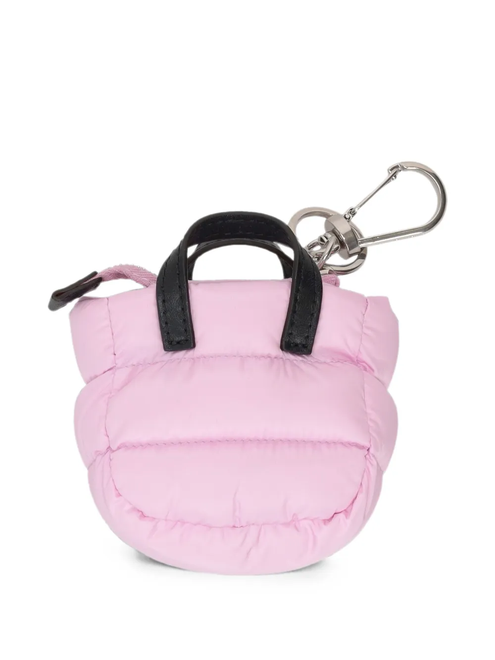 Moncler Caradoc gewatteerde sleutelhanger Roze