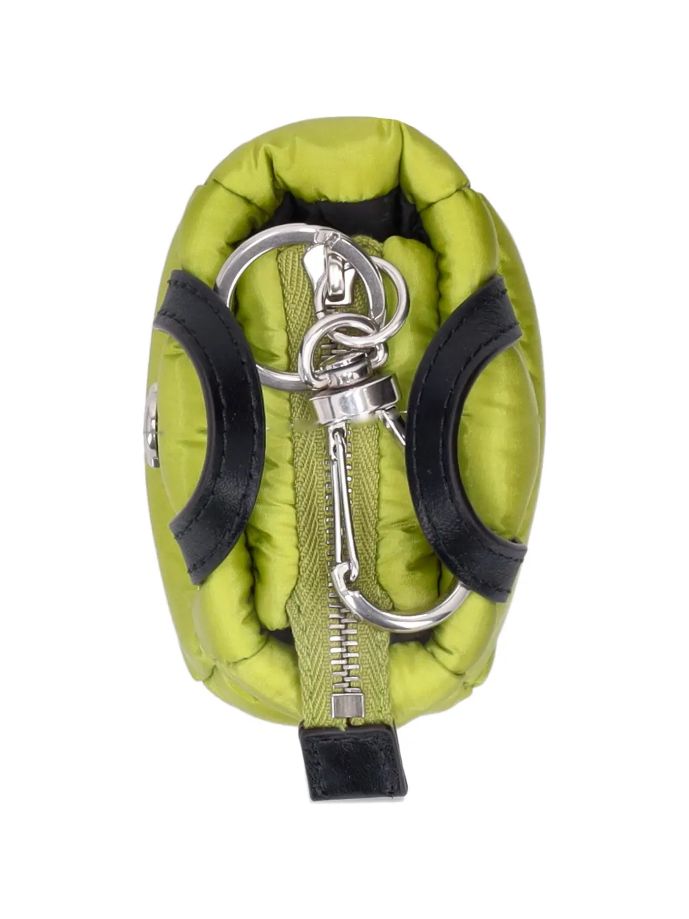 Moncler Caradoc gewatteerde sleutelhanger Groen