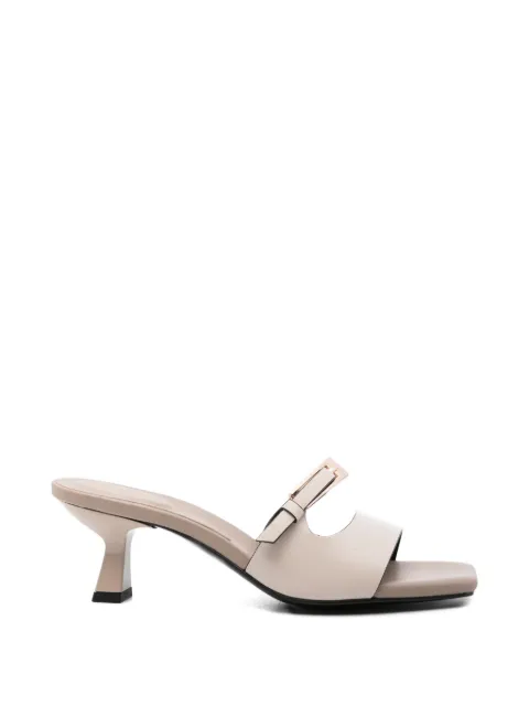 Donnarì buckle leather sandals