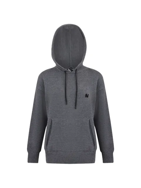 MSGM embroidered-detail hoodie