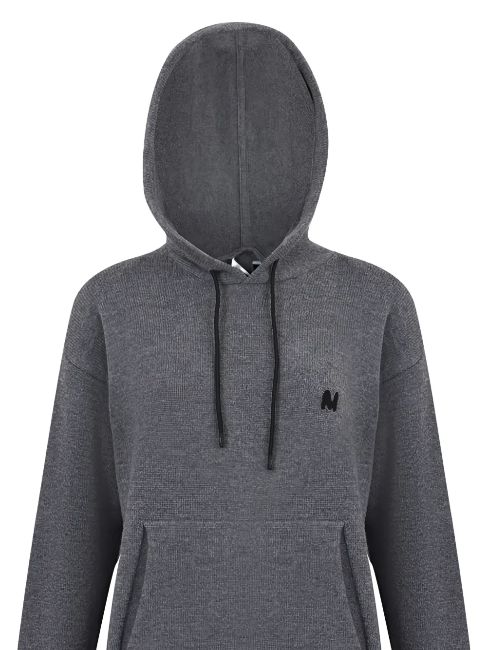 MSGM Hoodie met borduurwerk Grijs