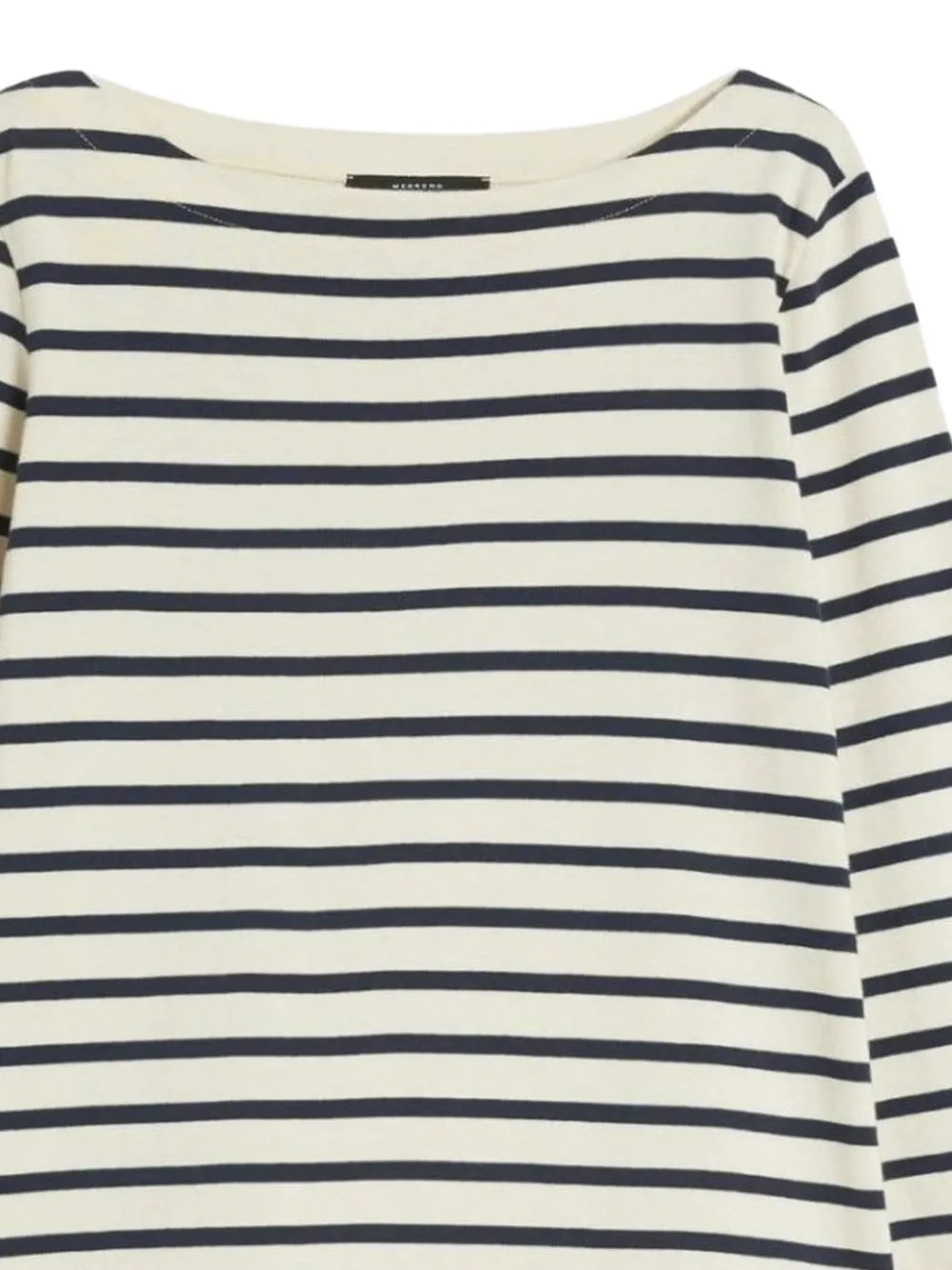 Weekend Max Mara Gestreept T-shirt Beige
