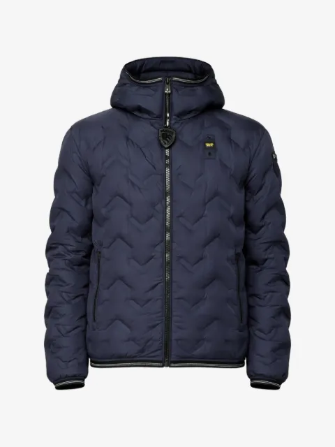 Blauer hooded quilted padded jacket