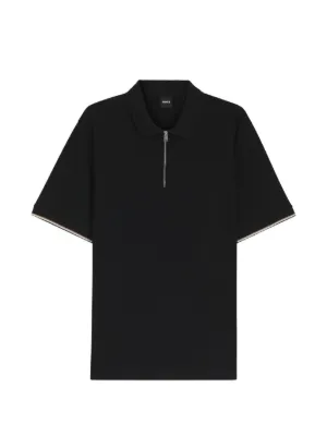 Emporio Armani fine-knit Polo Shirt | Blue | FARFETCH CA