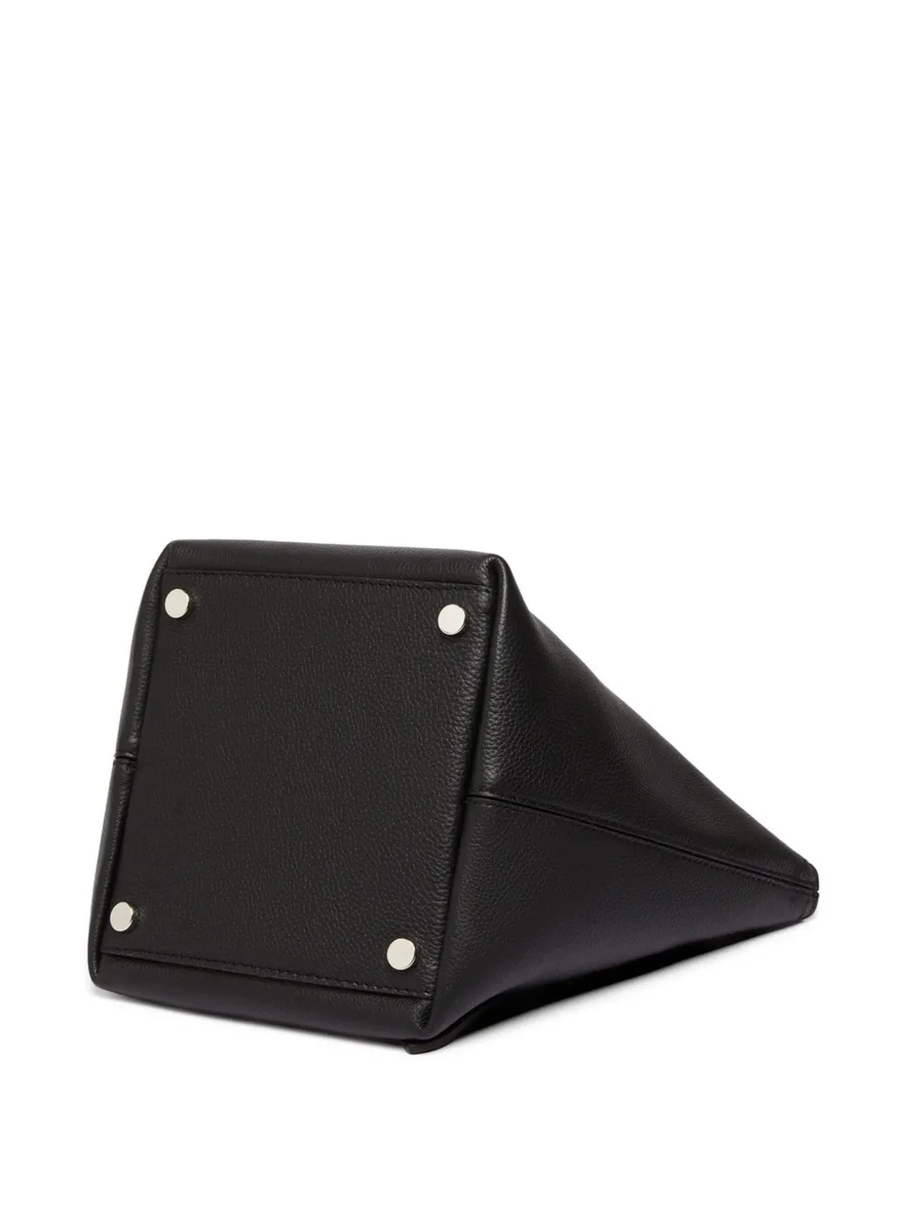 Top-Handles Leather Tote Bag
