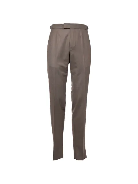 Zegna front fastening trousers