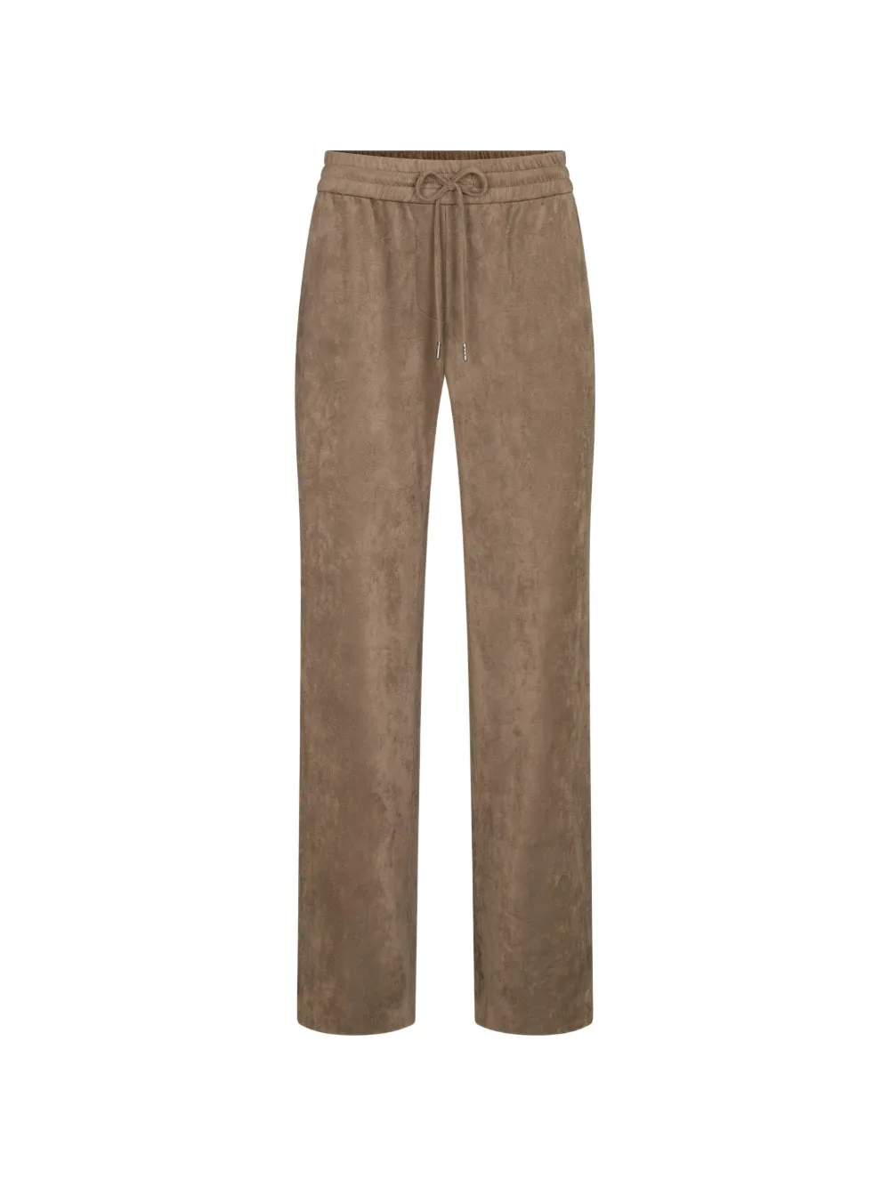Juvia drawstring velour track pants - Marrone