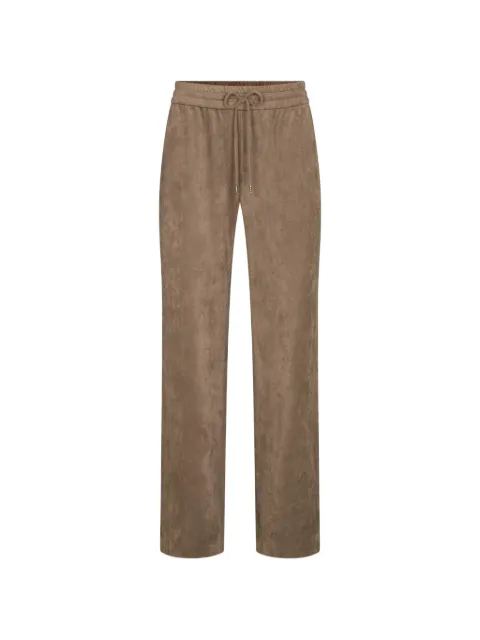 Juvia drawstring velour track pants