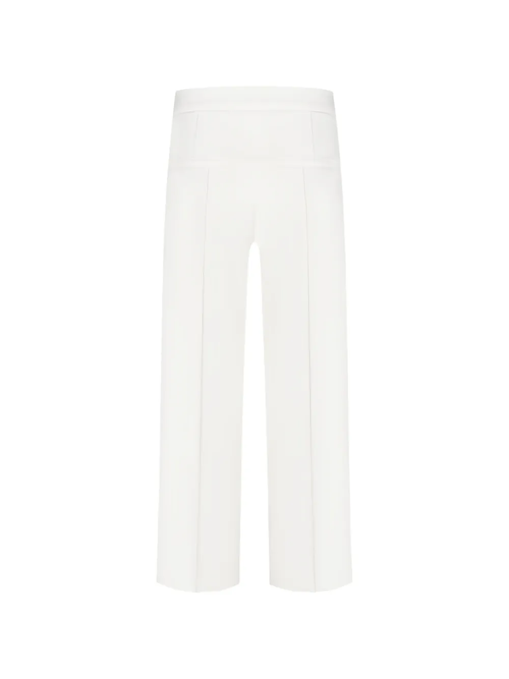 Front-Creases Straight Trousers