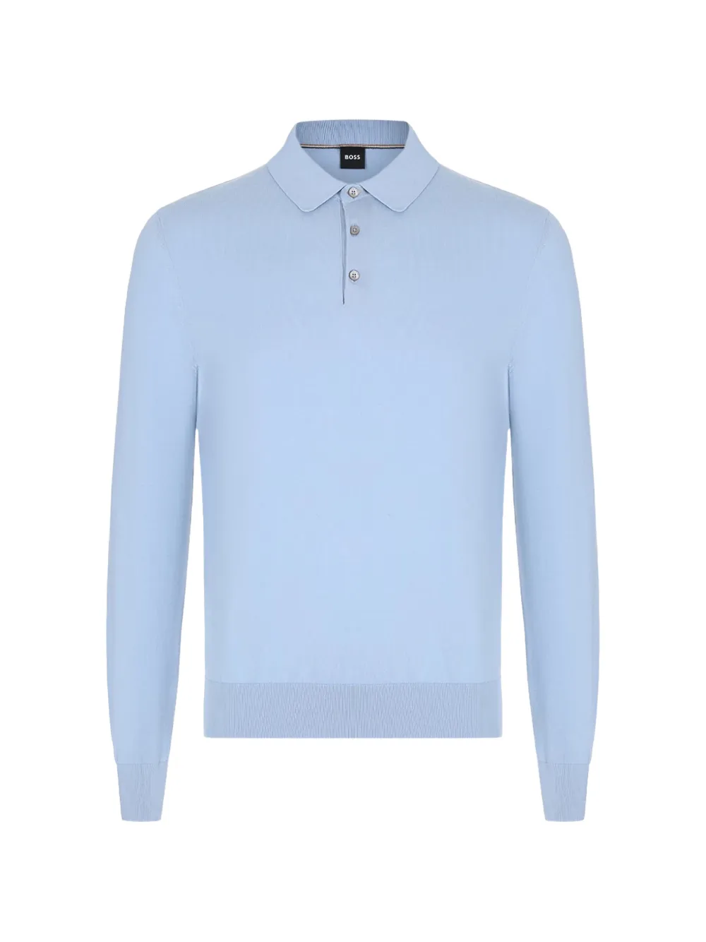 BOSS Gemello buttoned polo shirt - Blu