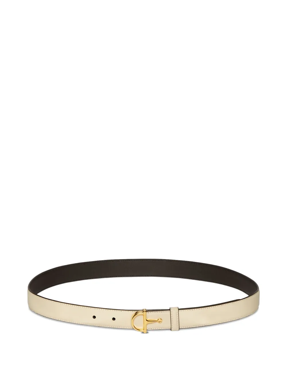 Gucci horsebit buckle belt - Nude