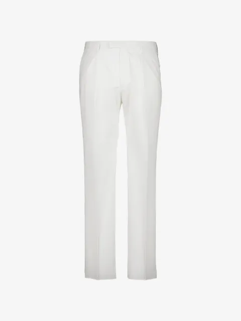 Boglioli cotton flared trousers