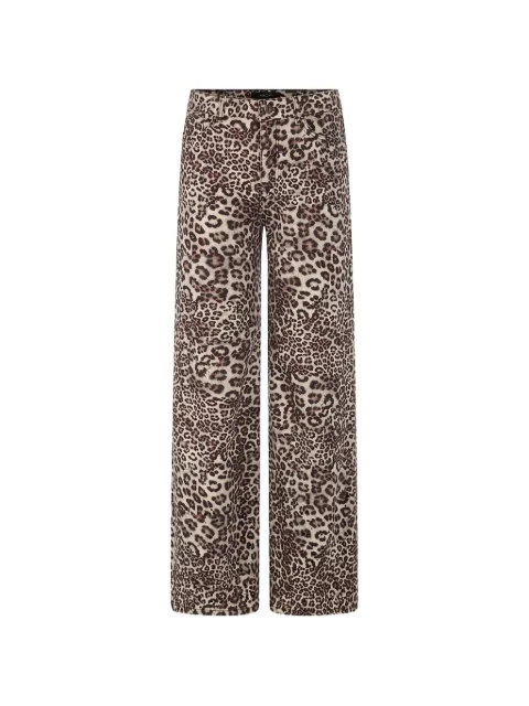 MARCCAIN Jeans mit Animal-Print