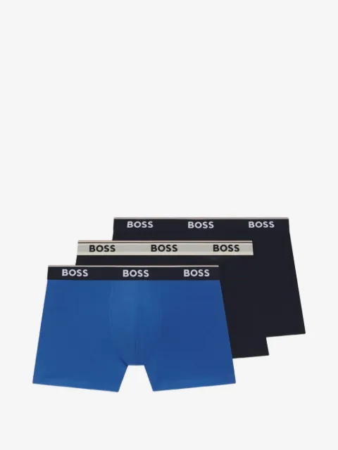 BOSS logo waistband boxer briefs (pack of three)