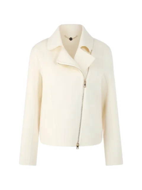 MARCCAIN asymmetric-zip biker jacket