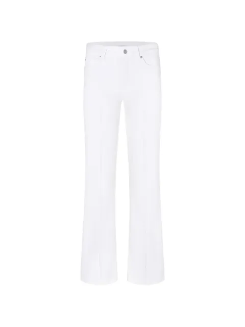Cambio white flared jeans