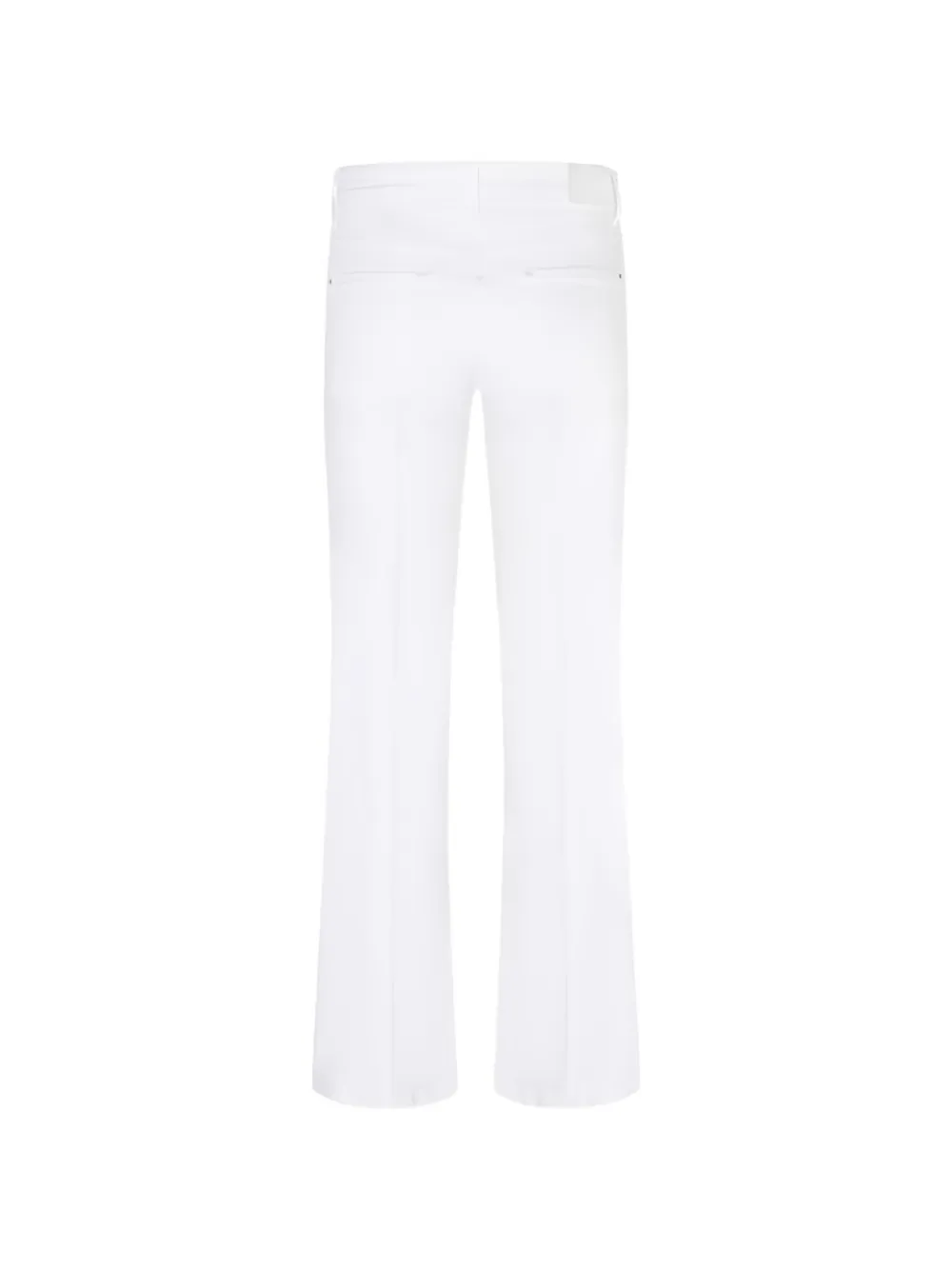  Cambio White Flared Jeans 