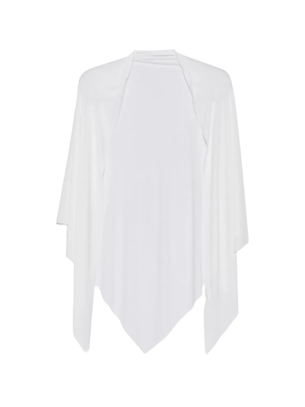 Norma Kamali triangle scarf - Bianco