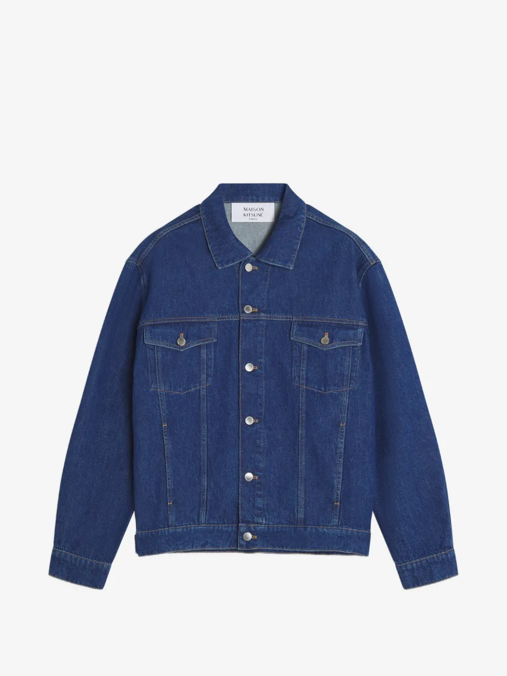 Maison Kitsuné button denim jacket | Blue | Image 1