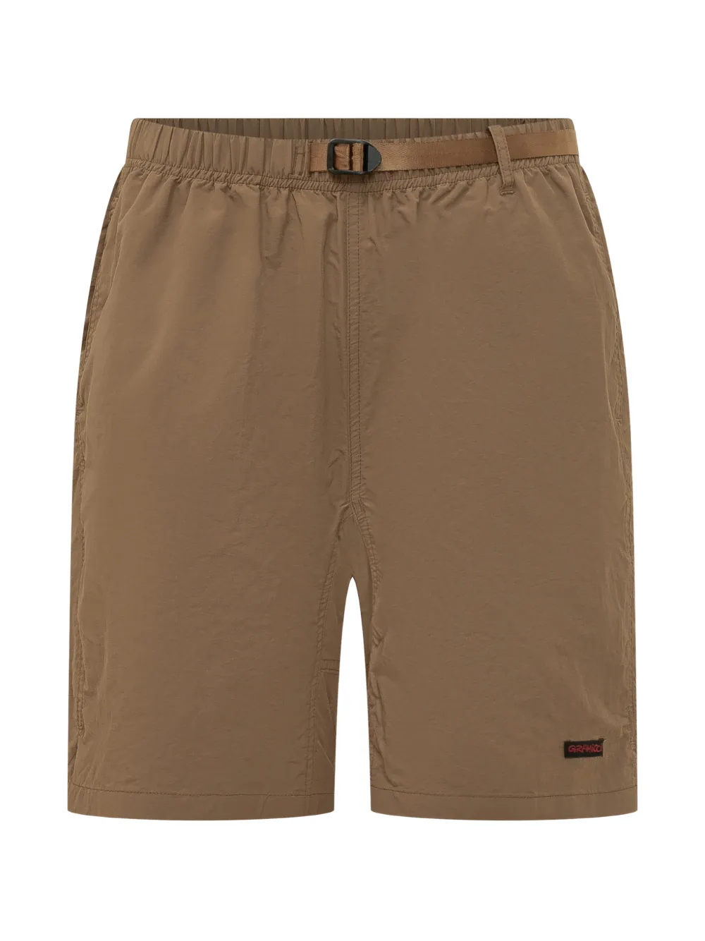 Gramicci 로고 패치 카고 쇼츠 | 브라운