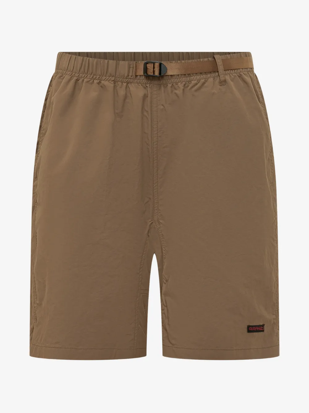 Gramicci logo patch cargo shorts | Brown | Image 1
