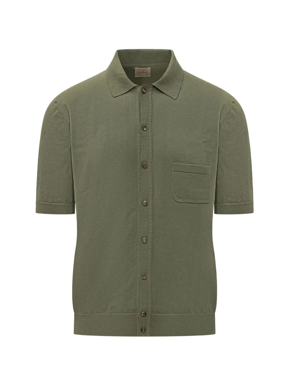 RAKKI chest-pocket shirt - Verde