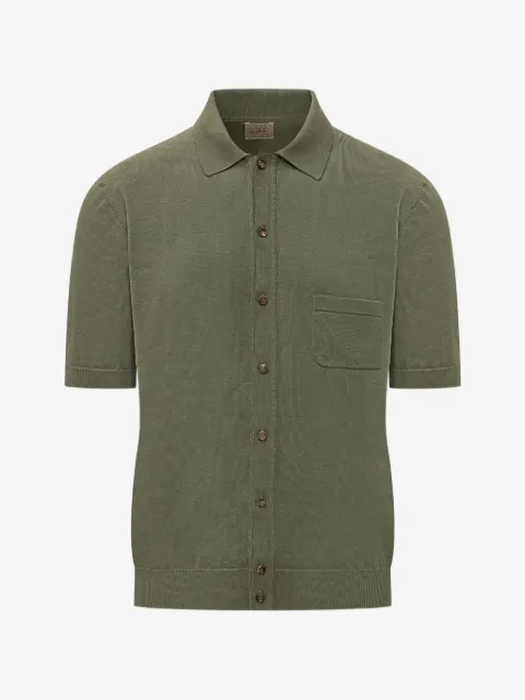 RAKKI chest-pocket shirt